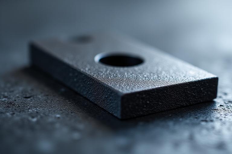 Close up of high-tech rare earth components